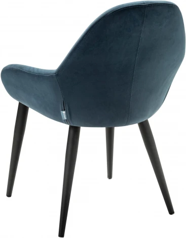 Кресло Kent Diag blue/черный R-Home арт.410119150h_Diagblue_черн