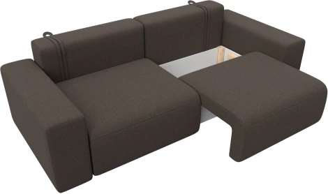 Диван прямой Лига-036 НПБ Классик Лига Диванов (Рогожка) арт.124199