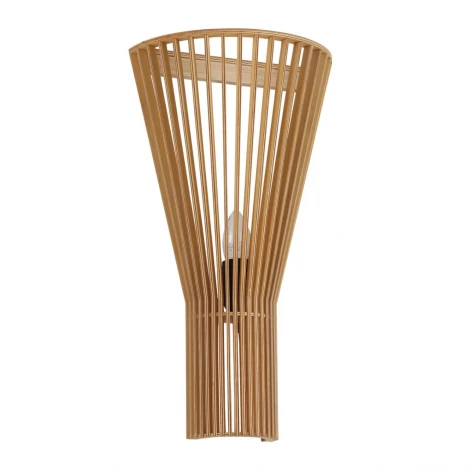 Бра Lumion Gerda 8384/1W бежевый металл/дерево E27 60W 220V