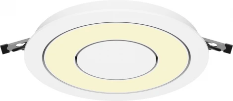 Встраиваемый светильник Maytoni Vector DL102-12W2.7K-W (LED, 220V, круглые)