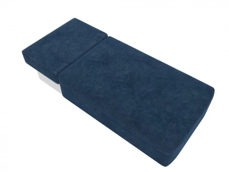 Модуль канапе Лига-060 НПБ (ЛДСП,Брус,Фанера,Велюр/Синий) Лига Диванов 129567