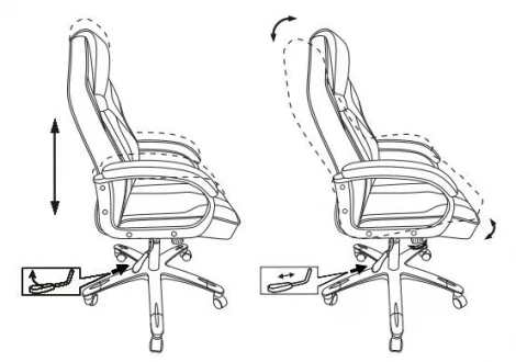 Кресло игровое Zombie VIKING 2 AERO черный/красный текстиль/эко.кожа крестовина пластик