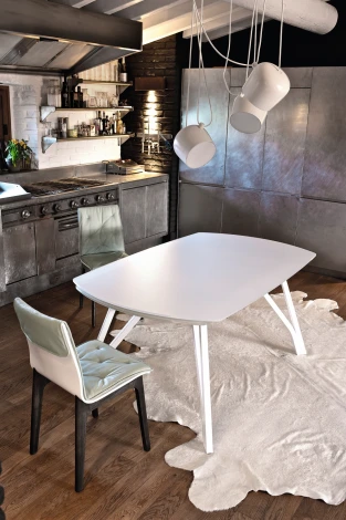 Обеденный стол M-City WONDER (20.48) 170/250*100*75 см (M089/C150) Bontempi