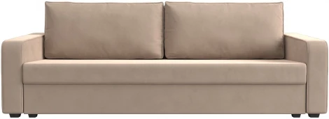 Диван прямой Лига-009 (Бежевый/Велюр) Лига Диванов арт.118040