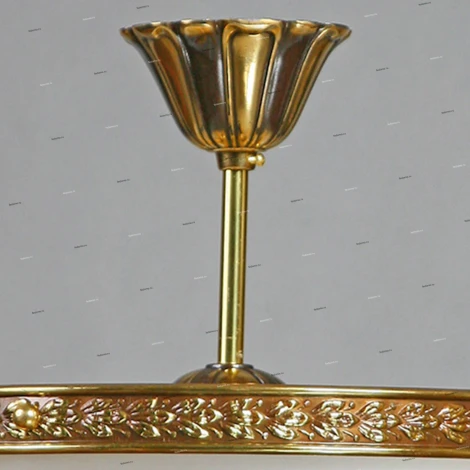 Люстра потолочная Ambiente by Brizzi Toledo, 5 ламп, бронза с белым