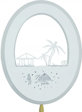 Настенный светильник Kink Light Пальма 074110,26