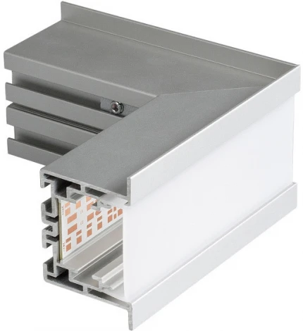 Угол S2-LINIA55-F-L90W внешний (Металл) 021274 Arlight