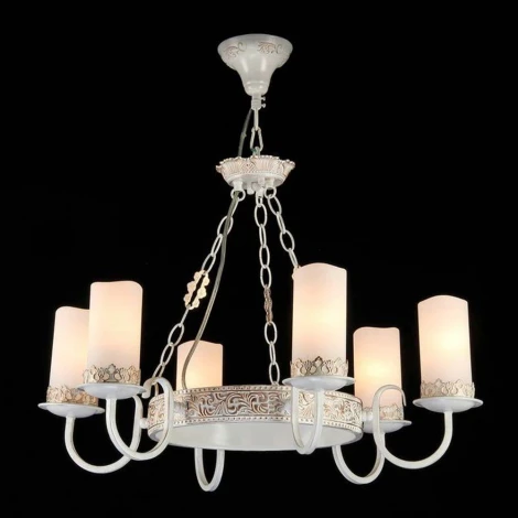 Подвесная люстра Maytoni Classic 12 RC562-PL-06-W