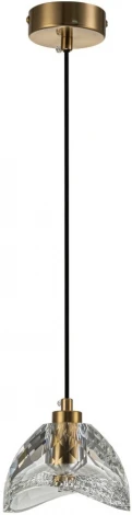 Подвесной светильник Belfast Clifton D33331-1 GL CL (220V, на проводе)