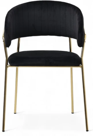 Стул Whispered Fusion Hesby Велюр/Черный арт.HSBI_DC72_black