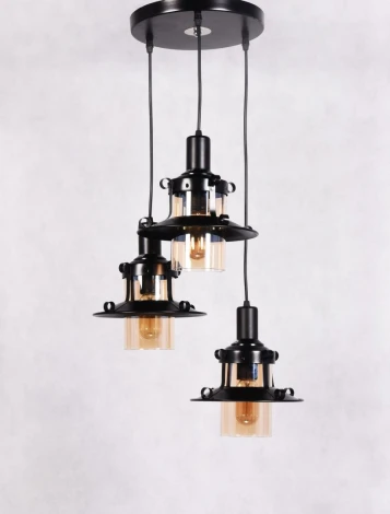 Подвесной светильник Lumina Deco Capri LDP 11328 B-3 BK