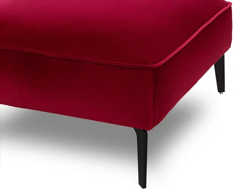 Пуф Amsterdam ОГОГО (арт.465755), (Ткань/Бордовый)