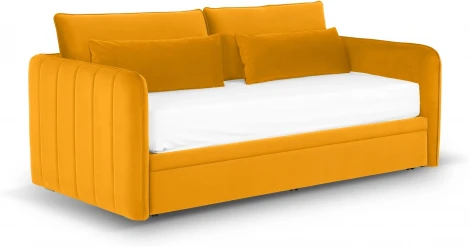 Кушетка Vicari ОГОГО (арт.815010), (Ткань/Желтый)