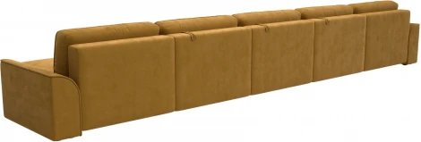 Диван п-образный Лига-048 НПБ МегаЛонг Лига Диванов (Велюр) арт.128319