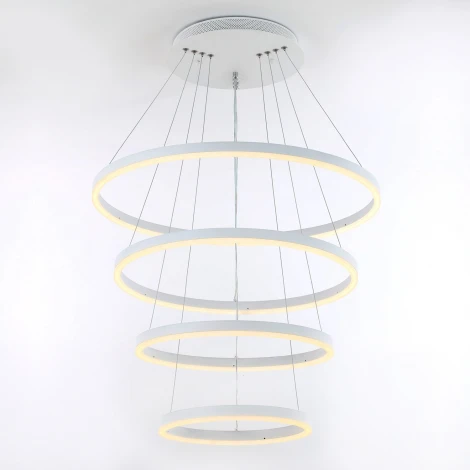 Подвесной светильник светодиодный с пультом с регулировкой цветовой температуры и яркости LED4U LED4U 55000-4 WH