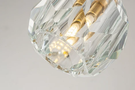 Подвесной светильник Belfast Clifton D3315-1 GL CL (220V, на проводе, шар)