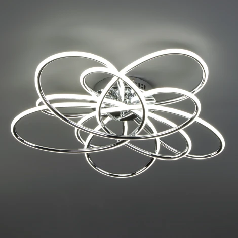Потолочная люстра Eurosvet Spring 90143/5 хром