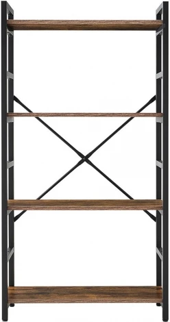 Стеллаж ESF S04/МДФ,Металл