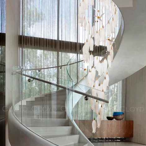 Подвесная люстра большая Cloyd Argana 10813