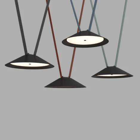 Трековый светильник 48V Denkirs Belty Flow DK5564-BK (LED)