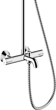 Душевая стойка Hansgrohe Vernis Blend 26274000 Showerpipe 200 1jet с термостатом, хром