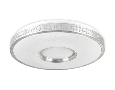 Потолочный светильник круглый Ambrella Design FF82 (регулировка яркости, LED, 220V, пульт управления, круглые)