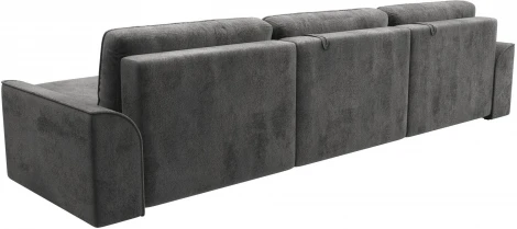 Диван угловой Лига-048 НПБ лонг Лига Диванов (Велюр) арт.128502