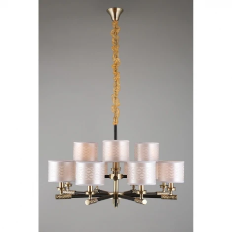 Подвесная люстра ярусная Omnilux Albinia OML-57303-12 (220V, на цепи)