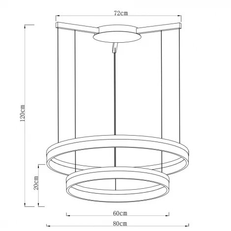 Подвесной светильник Arte Lamp Sorento A2504SP-2WH
