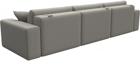 Диван прямой Лига-036 НПБ Классик Лонг Лига Диванов (Рогожка) арт.124725