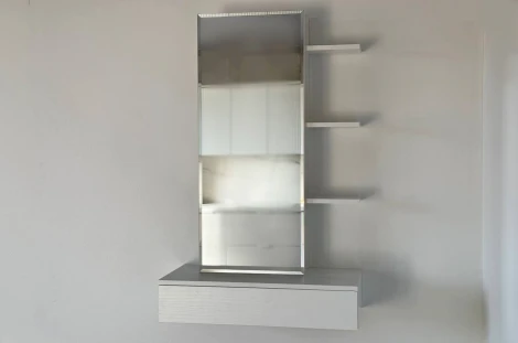 Трюмо Мария Mebelson (ЛДСП/Светлое дерево) арт.STM-01.2552