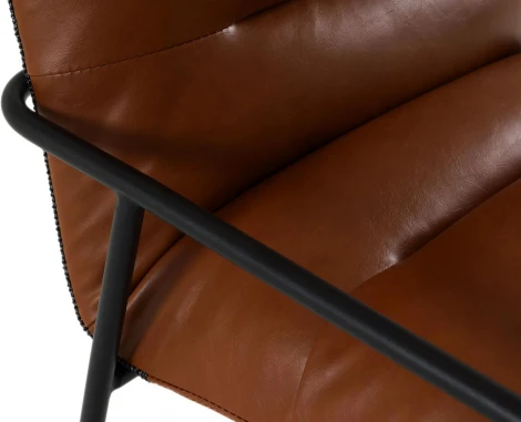 Обеденный стул Maggy ОГОГО Обстановочка! (Экокожа/Коричневый) арт.930537