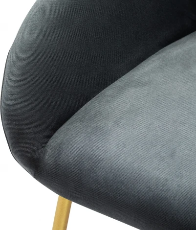 Кресло Kent Diag grey/Линк золото R-Home арт.410119144h_Diaggrey_золото_линк