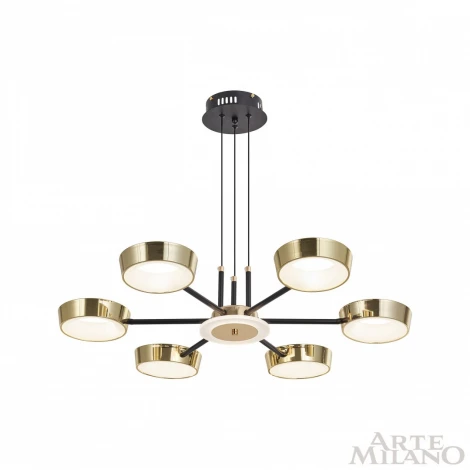 Подвесной светильник Arte Milano 271079/6 BK/GD (LED, 220V, на проводе)