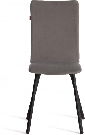 Стул обеденный La Rousse (Флок /Серый,Черный) Tetchair арт.24657