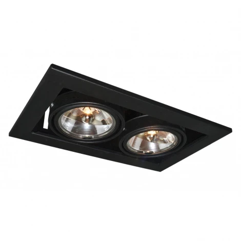 Встраиваемый точечный светильник Arte Lamp Cardani Medio A5930PL-2BK