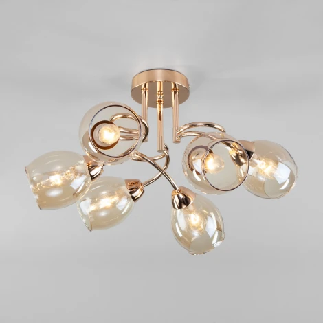 Потолочная люстра Eurosvet Roselyn 30171/6 золото