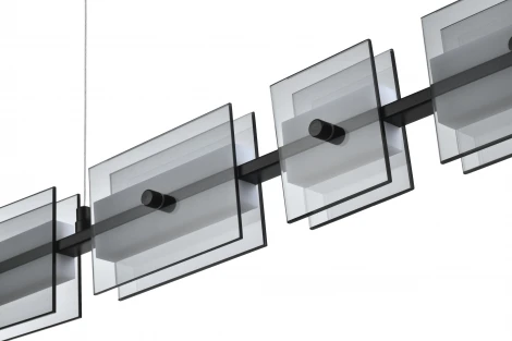 Подвесной светильник Zortes Loft ZRS.1802.100 (LED, 220V, пульт управления, на тросе)