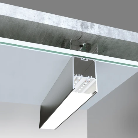 Профиль SL-LINE-4970-2000 ANOD (Алюминий) 019297