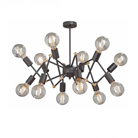 Потолочная люстра на штанге Vitaluce V4897-1/12PL (220V)