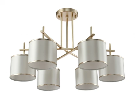 Потолочная люстра на штанге Crystal Lux Sergio PL6 GOLD (220V)
