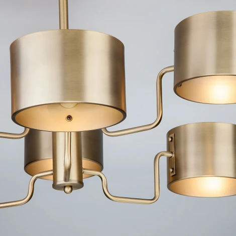 Потолочная люстра Wi-Fi Bogate's Pallada 293/6 (220V, управление смартфоном, голосовое управление, умный дом - Minimir Home, Алиса, Маруся, Салют)