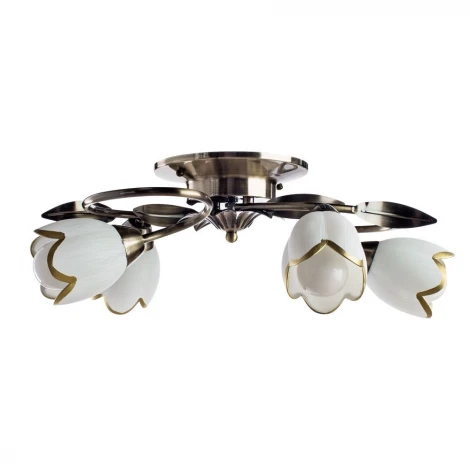 Потолочная люстра Arte Lamp Perce A6061PL-4AB