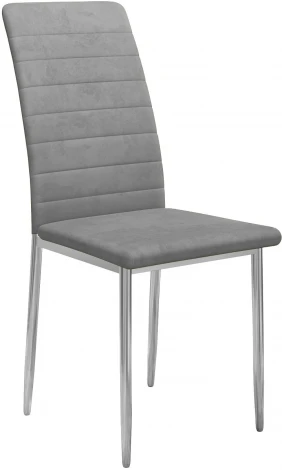 Стул ТЕКС каркас хром/ B22 GREY Dikline 00-00058190
