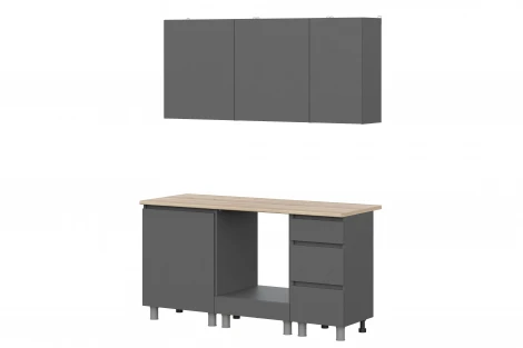 Кухня Денвер Арника (без столешницы). Композиция 4