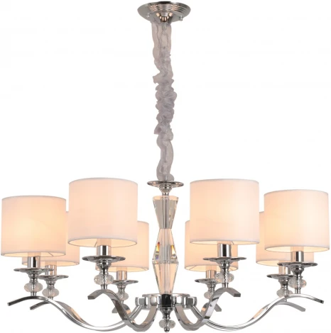 Подвесная люстра ILLUMICO IL1364-8PPA-29 CR (220V, на цепи)