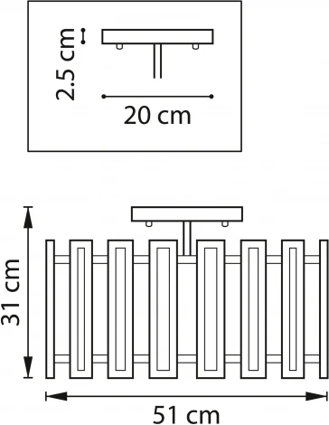 Потолочная люстра Agave 712052 (220V, круглые)