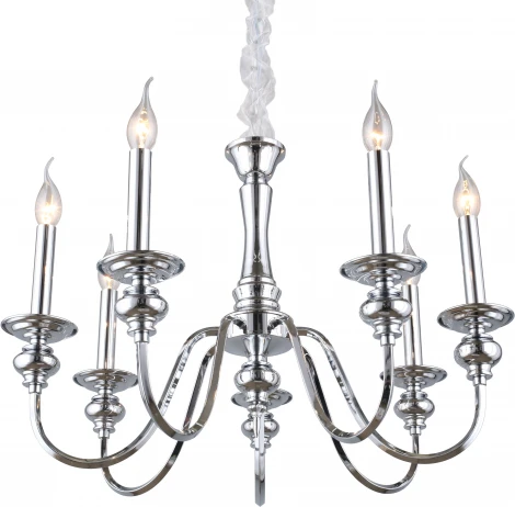 Подвесная люстра Omnilux 719 OML-71903-07 (220V, на цепи, свеча)