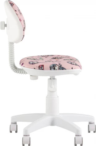 Кресло компьютерное детское УМКА Girls пластик белый Stool Group (арт.УТ000038770)