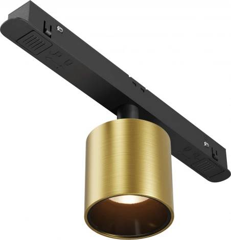 Трековый светильник магнитный 48V Maytoni Alfa S TR132-2-7W3K-BS